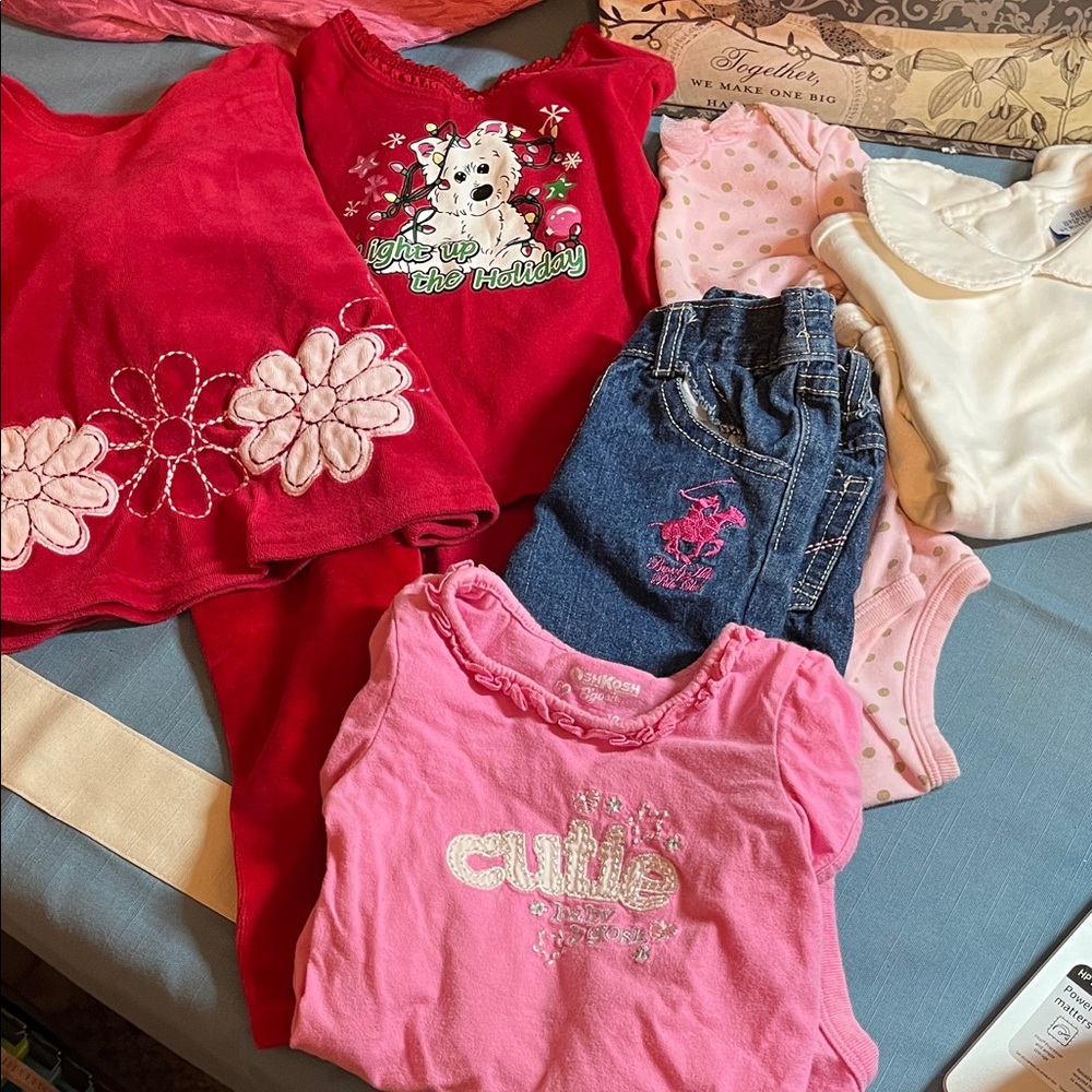 Girls size 18 months, 8 piece lot, lot 08014